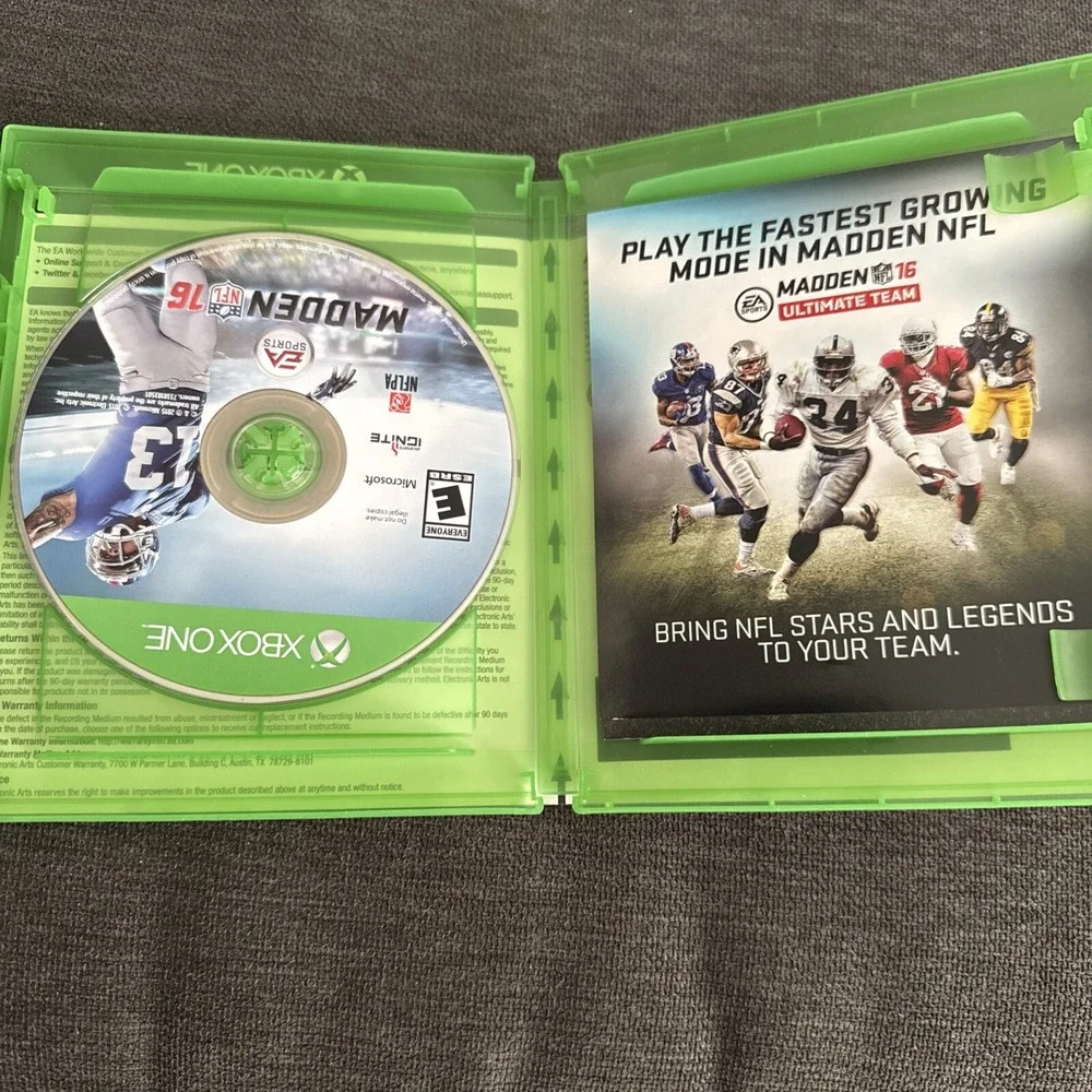 Madden NFL 16 And Madden NFL 18 Video Game Tested Bundle